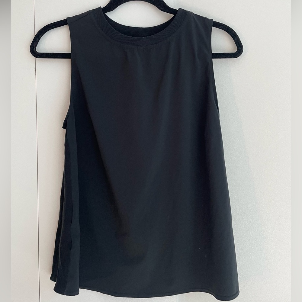 Eddie Bauer blouse high neck tank